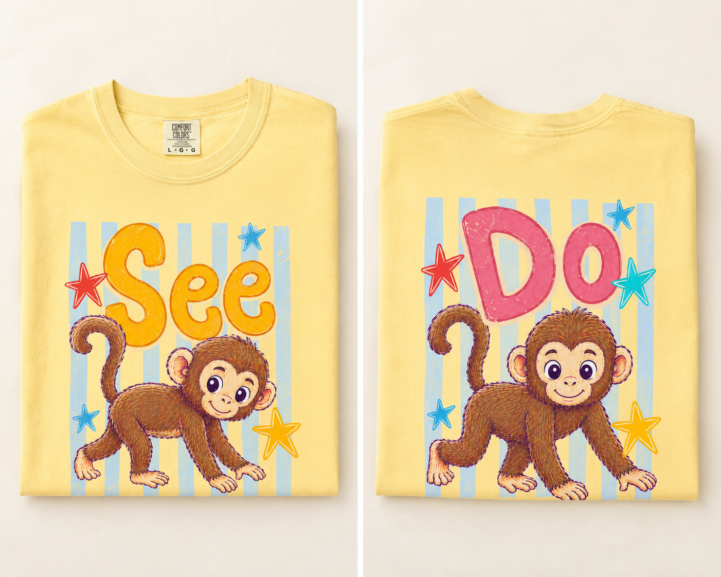 See Do Monkey T-Shirt — Cute Monkey Graphic Tee