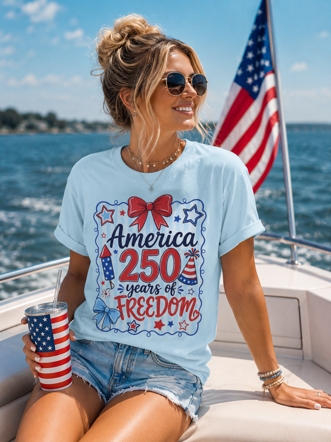 America 250 Years of Freedom T-Shirt