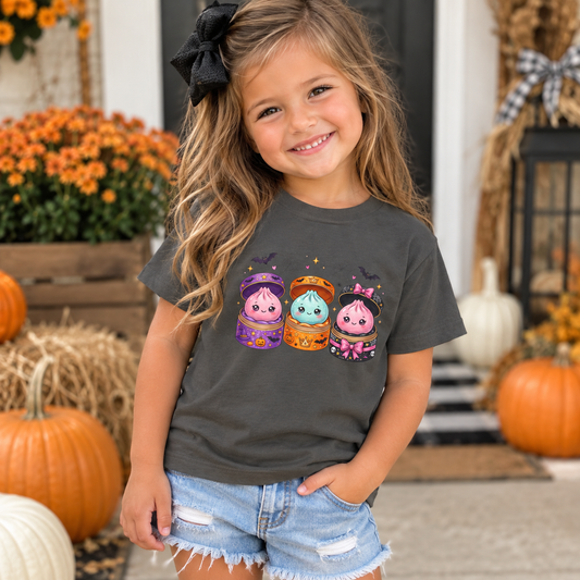 Toddler Short Sleeve- Halloween Dumpling Tee
