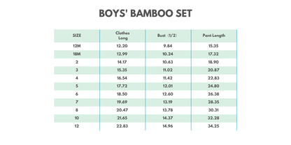 Camo Deer Bamboo Zip Pants Set